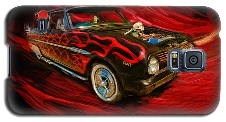 Old Cars Photos Galaxy S5 Case featuring the photograph The Devil's Ride by Blake Richards