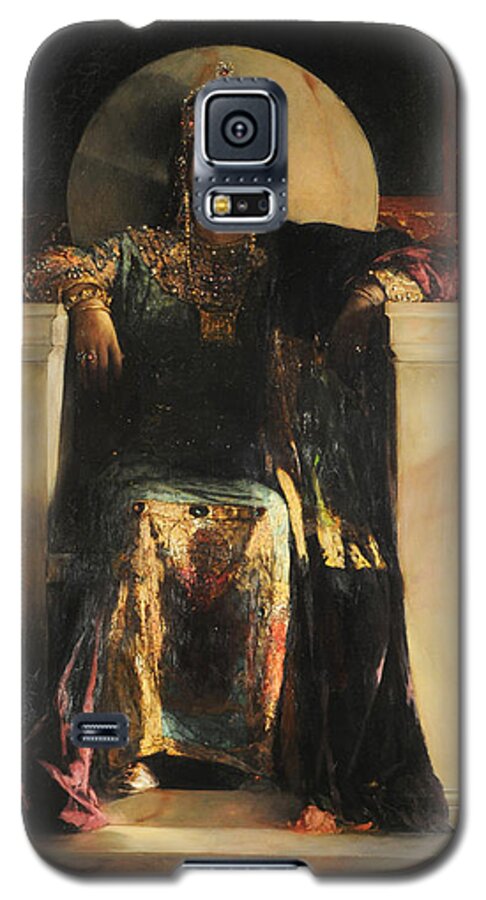 Jean-joseph Benjamin-constant Galaxy S5 Case featuring the painting The Empress Theodora by Jean-Joseph Benjamin-Constant