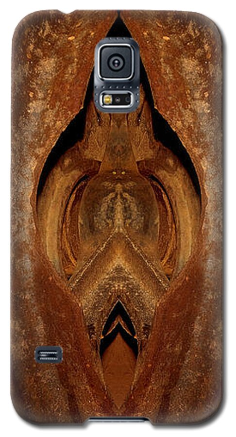 Rust Galaxy S5 Case featuring the photograph The Gate by WB Johnston