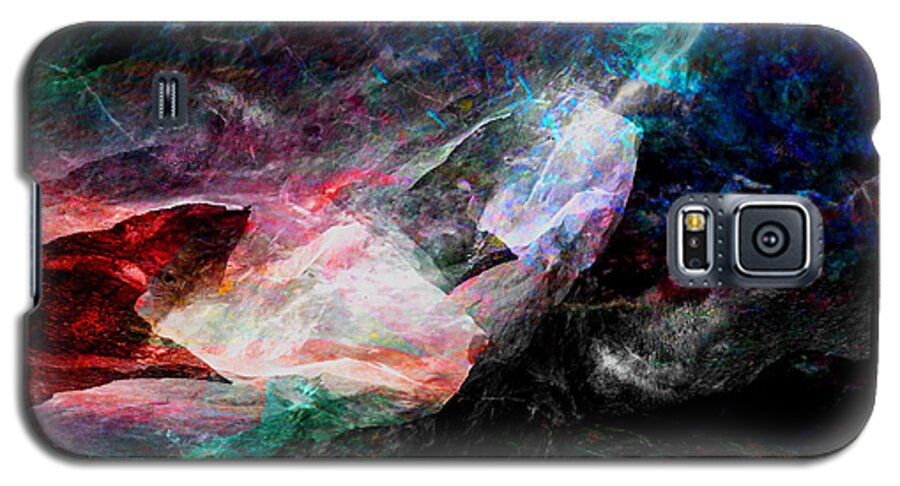 Abstract Galaxy S5 Case featuring the photograph The Gift by Stephanie Grant