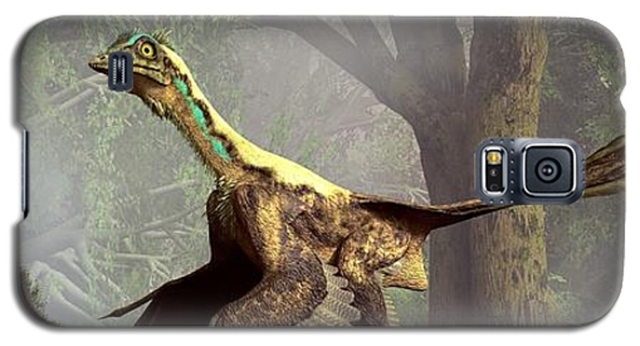 Archaeopteryx Galaxy S5 Case featuring the digital art The Last Dinosaur by Daniel Eskridge