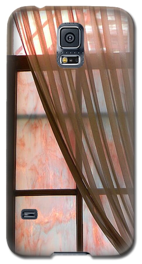 Window Galaxy S5 Case featuring the photograph The Light Through the Window by Jean Goodwin Brooks