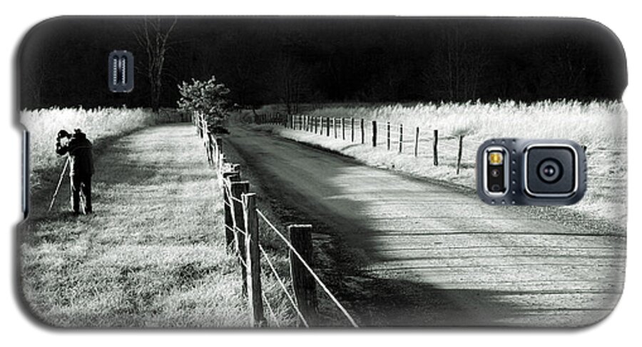 Sparks Lane Galaxy S5 Case featuring the photograph The Lone Photographer by Douglas Stucky