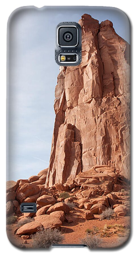 Nature Galaxy S5 Case featuring the photograph The Monolith by John M Bailey