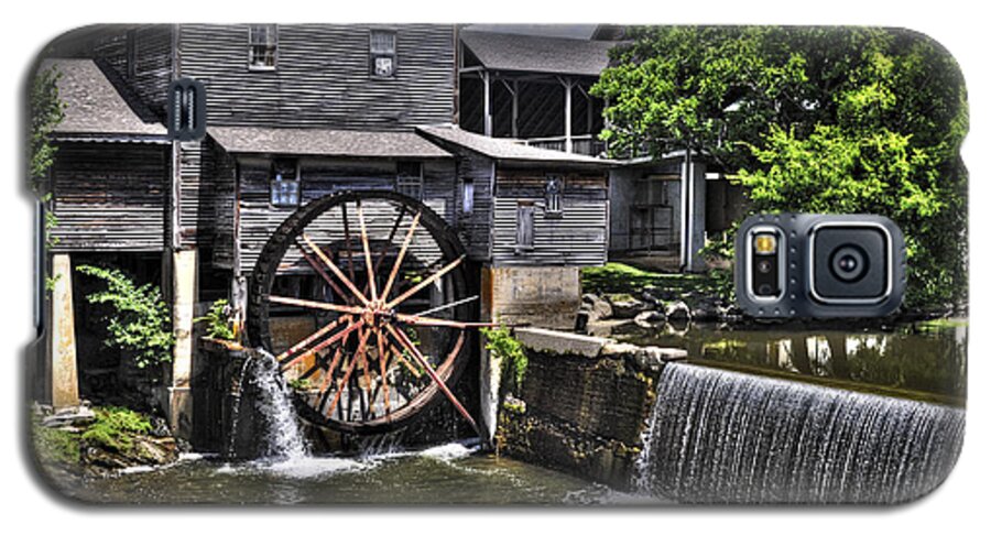 Antique Galaxy S5 Case featuring the photograph The Old Mill Restaurant by Deborah Klubertanz