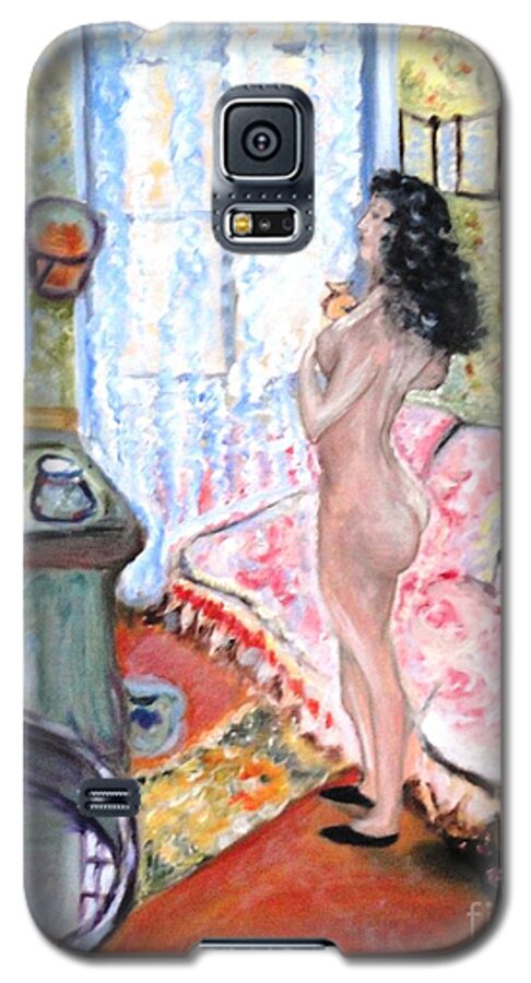 Art Collectors Galaxy S5 Case featuring the painting The Perfumed Room by Helena Bebirian