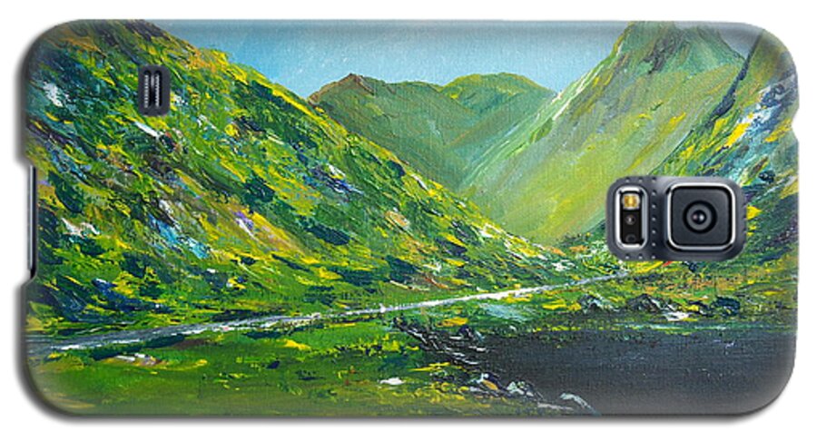 The Ring Of Kerry Galaxy S5 Case featuring the painting The Ring of Kerry by Conor Murphy