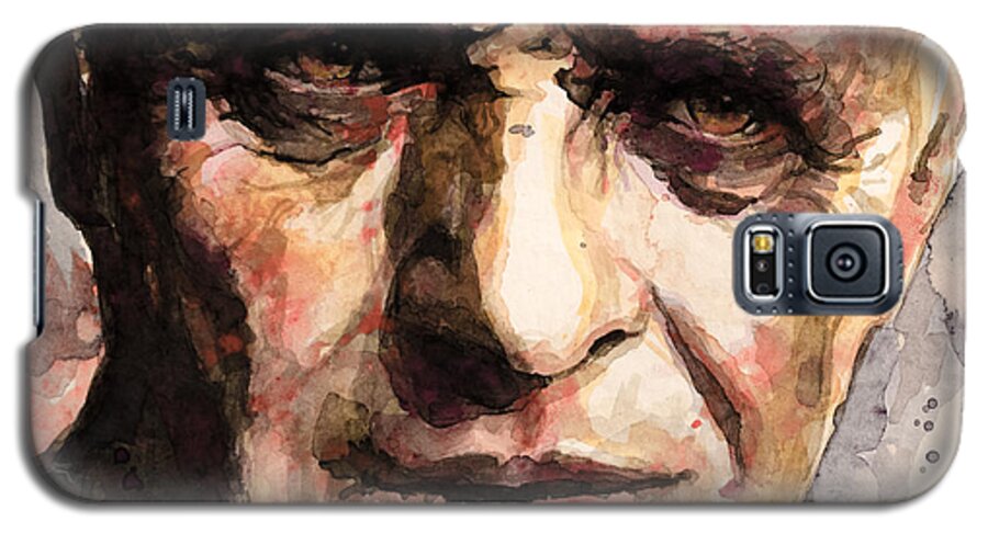 Anthony Hopkins Galaxy S5 Case featuring the painting The Silence of the Lambs by Laur Iduc