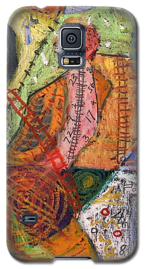 Tapestry Galaxy S5 Case featuring the painting The Tapestry by Clarity Artists