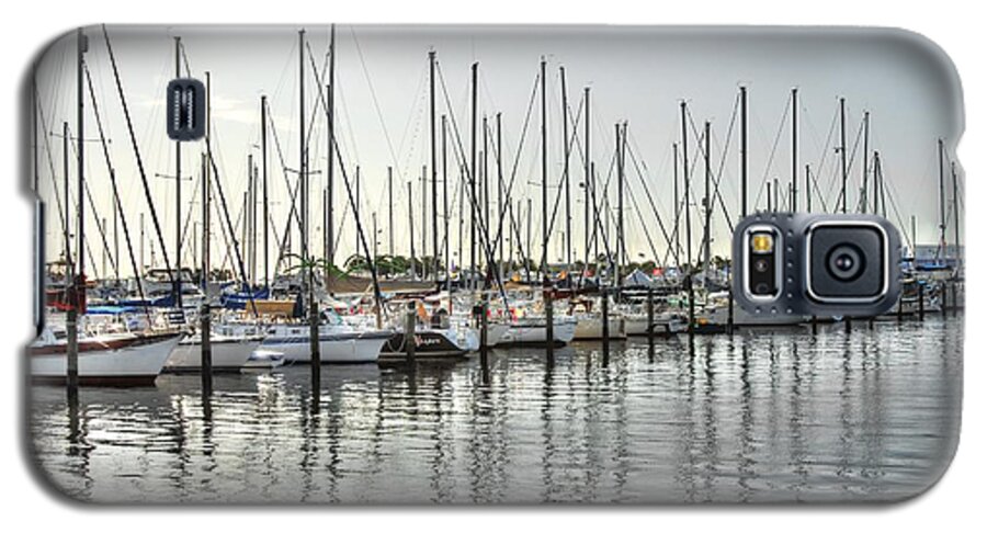 Boats Galaxy S5 Case featuring the photograph The Trail To Water by Anthony Wilkening