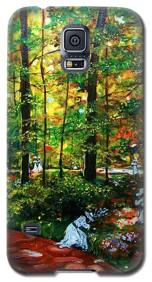 Landscape Galaxy S5 Case featuring the painting The Trials by Emery Franklin