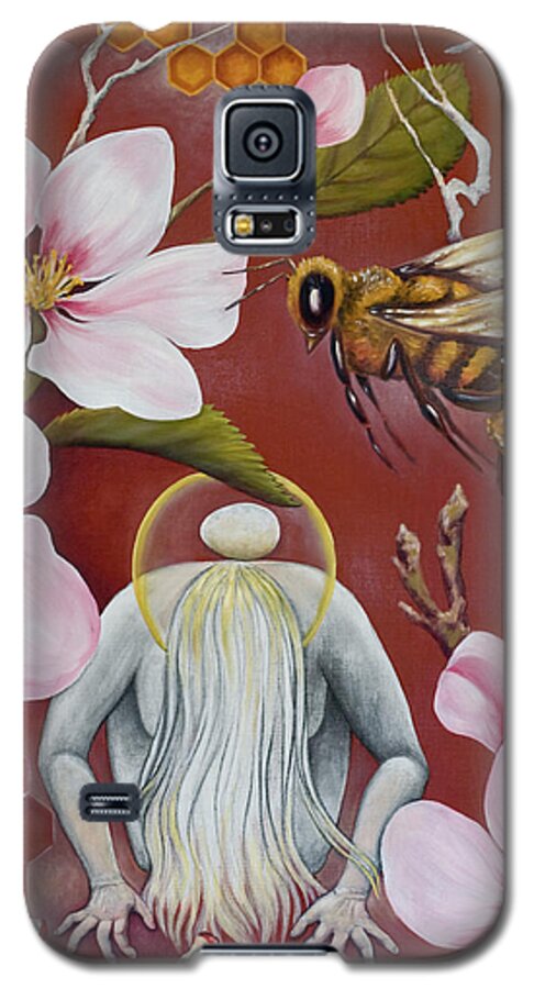 Nature Art Galaxy S5 Case featuring the painting The Truth of Beauty by Sheri Howe