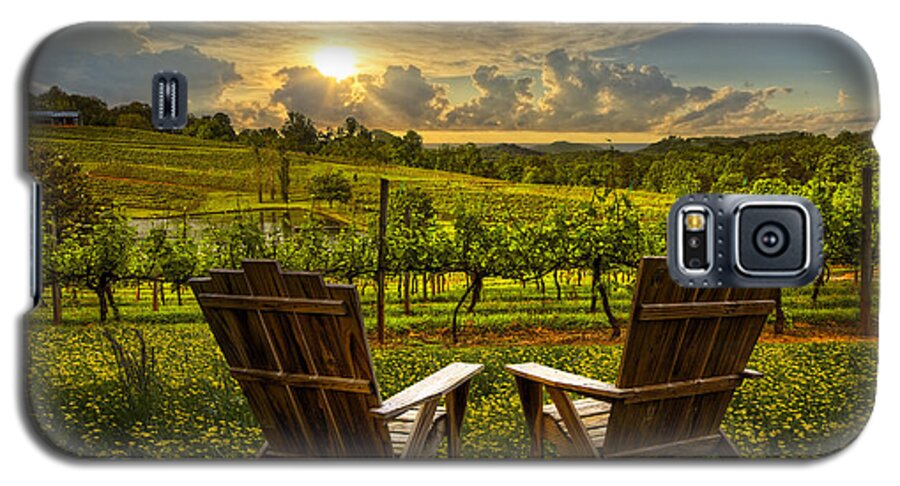 Appalachia Galaxy S5 Case featuring the photograph The Vineyard  by Debra and Dave Vanderlaan