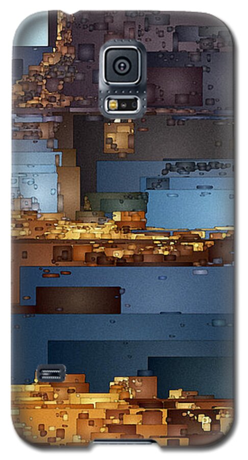Digital Galaxy S5 Case featuring the digital art This is Lake Powell by David Hansen