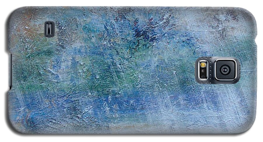 Abstract Galaxy S5 Case featuring the painting Through time by Frederic Payet