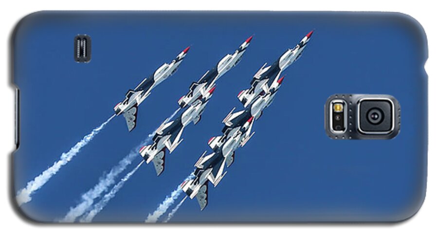 Thunderbirds Galaxy S5 Case featuring the photograph Thunderbirds by Dorothy Cunningham
