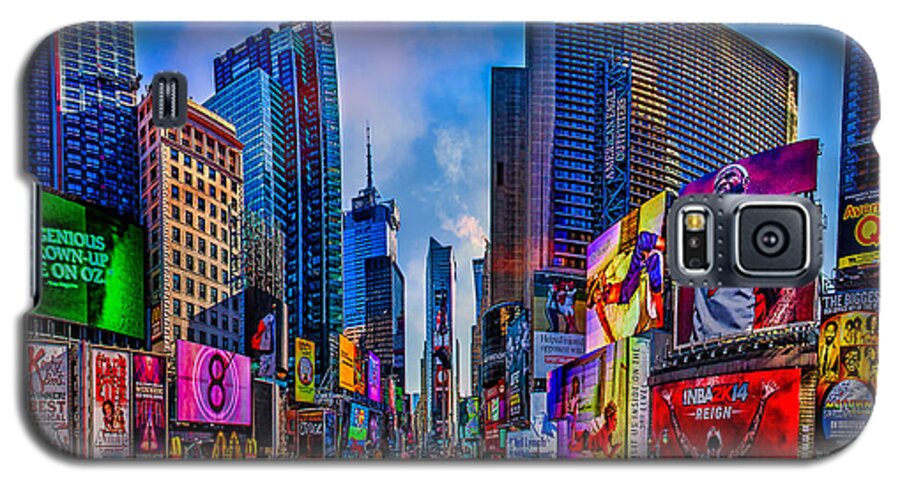 Times Square Galaxy S5 Case featuring the photograph Times Square by Chris Lord