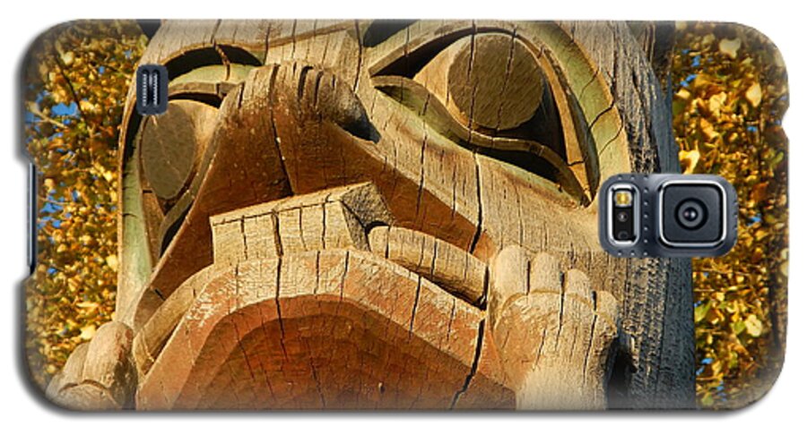 Totem Pole Galaxy S5 Case featuring the photograph Tlingit Totem by Laura Wong-Rose