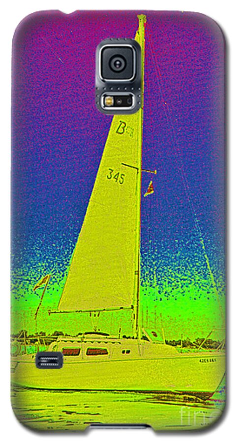 Tom Ray Galaxy S5 Case featuring the photograph Tom Ray's Sailboat by First Star Art