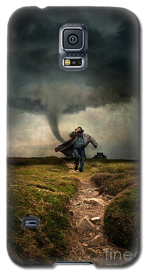 Tornado Galaxy S5 Case featuring the photograph Tornado by Jaroslaw Blaminsky