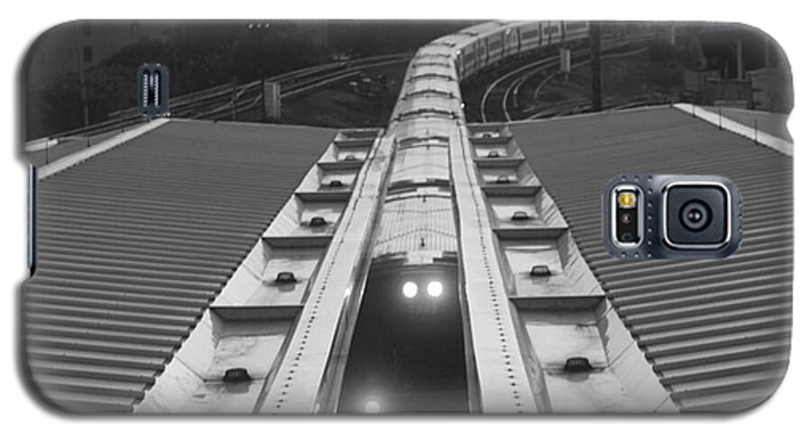 Train Keeps On Rollin Galaxy S5 Case featuring the photograph Train Keeps on Rollin by John Telfer