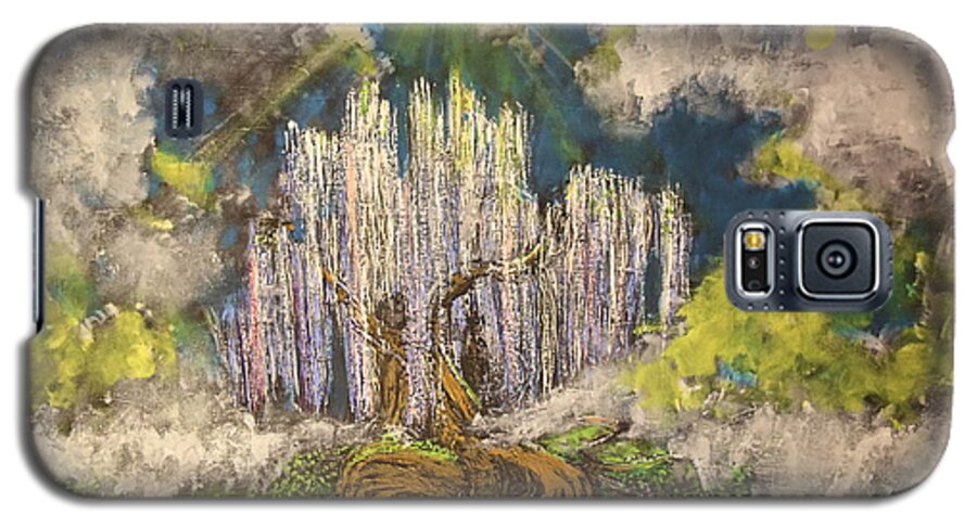 Impressionism Galaxy S5 Case featuring the painting Tree Of Souls by Stefan Duncan