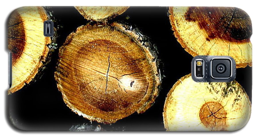 Wood Galaxy S5 Case featuring the photograph Trees End by Amy Sorrell