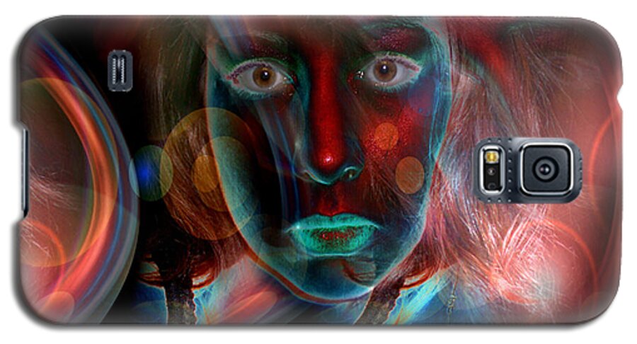 Portrait Galaxy S5 Case featuring the digital art Umbilical Connection to a Dream by Otto Rapp