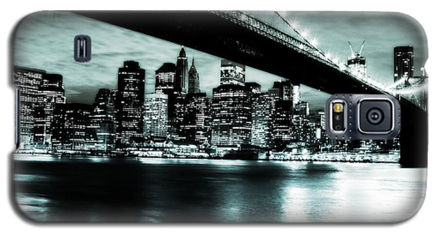 Bridges Galaxy S5 Case featuring the digital art Under the Bridge by Pennie McCracken