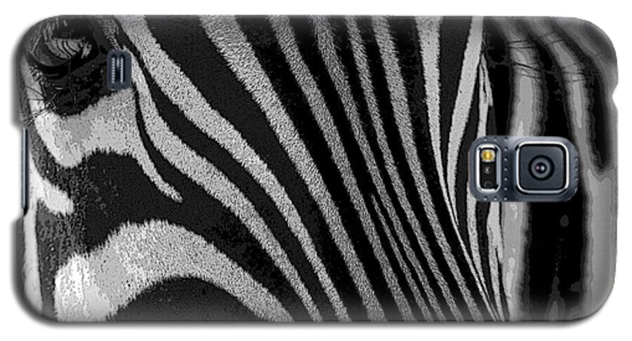 Zebra Galaxy S5 Case featuring the photograph Untilted by Robert Meanor