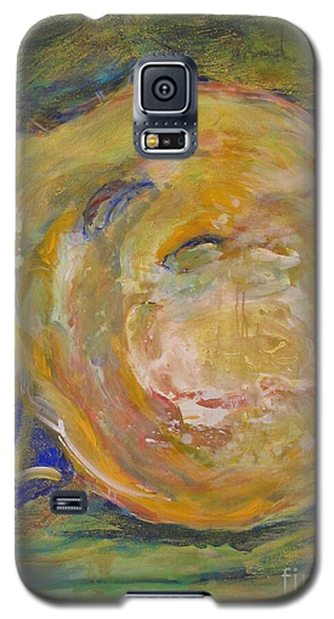 Abstract Art Galaxy S5 Case featuring the painting Untitled VII by Fereshteh Stoecklein