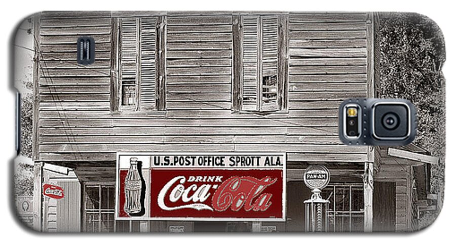 U.s. Post Office General Store Coca-cola Signs Sprott Alabama Walker Evans Photo C.1935-2014. Galaxy S5 Case featuring the photograph U.S. Post Office general store Coca-Cola Signs Sprott Alabama Walker Evans photo c.1935-2014. by David Lee Guss
