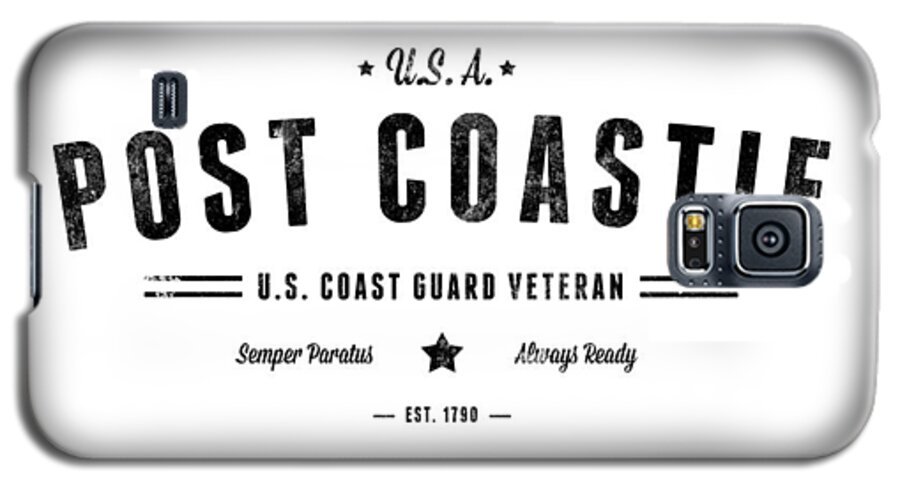 U.s. Coast Guard Galaxy S5 Case featuring the photograph Vintage Post Coastie by Tom DiFrancesca