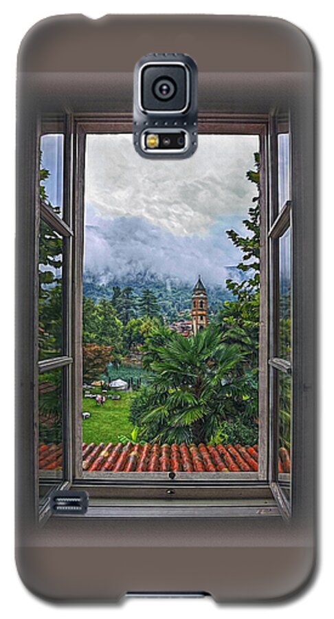 Switzerland Galaxy S5 Case featuring the photograph Vision through the Window by Hanny Heim