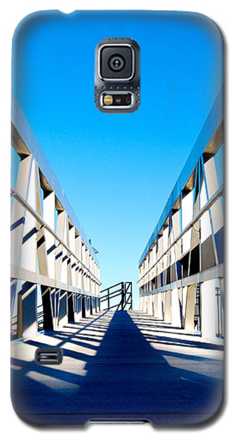 Boston Galaxy S5 Case featuring the photograph Walk Away by Greg Fortier