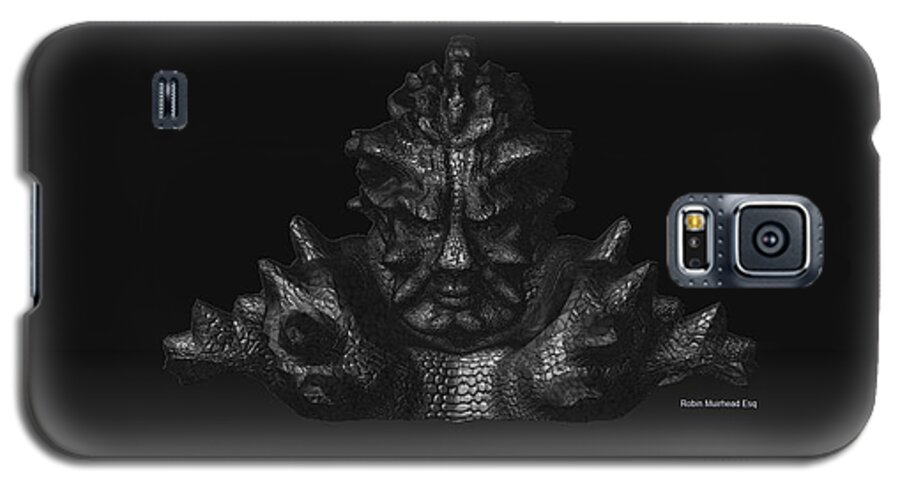 Warlord Galaxy S5 Case featuring the digital art Warlord by Vintage Collectables