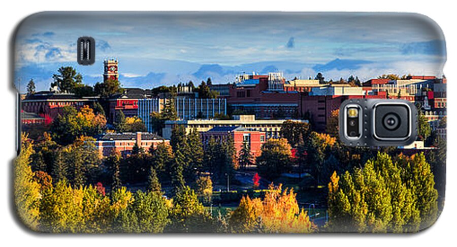 Washington State University In Autumn Galaxy S5 Case featuring the photograph Washington State University in Autumn by David Patterson