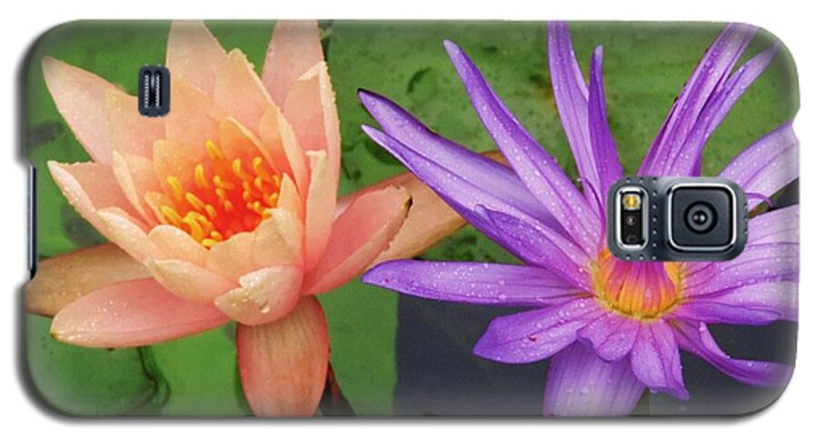Water Lilies Galaxy S5 Case featuring the photograph Water Lilies 011 by Robert ONeil