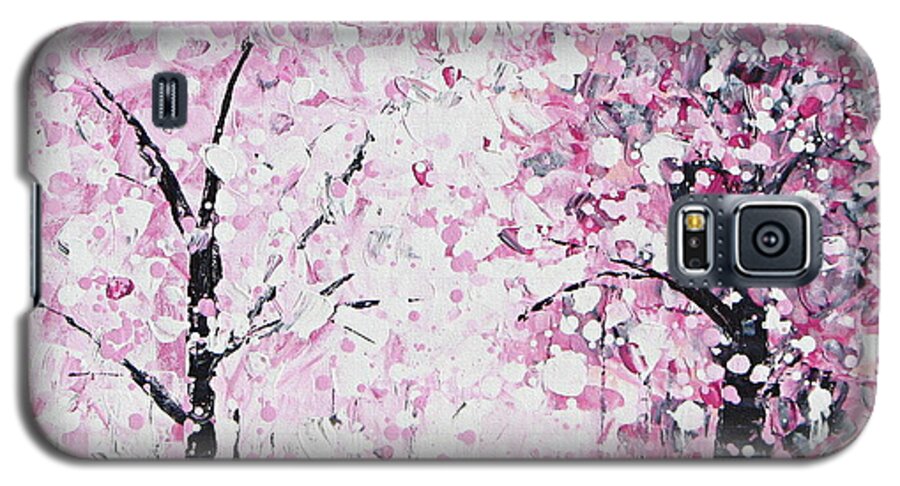 Spring Galaxy S5 Case featuring the painting Welcome Spring by Kume Bryant