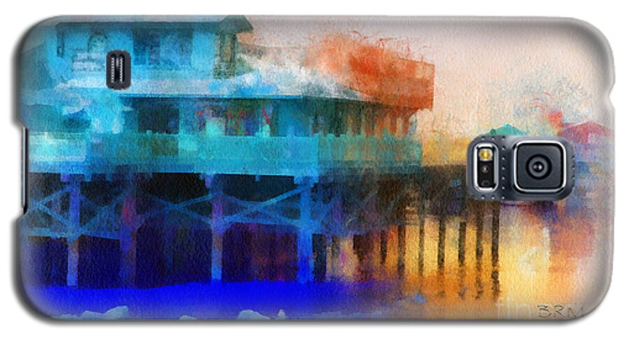Wharf Galaxy S5 Case featuring the photograph Wharf Color by Barbara R MacPhail