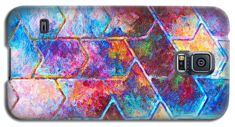 Textures Galaxy S5 Case featuring the digital art Which Way? by Rick Wicker