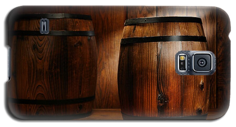 Barrel Galaxy S5 Case featuring the photograph Whisky Barrel by Olivier Le Queinec