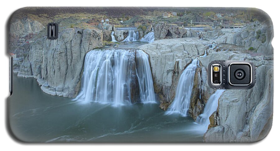 Shoshone Falls Galaxy S5 Case featuring the photograph Whispers of Shoshone by Idaho Scenic Images Linda Lantzy