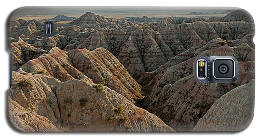 Afternoon Galaxy S5 Case featuring the photograph White River Valley Overlook Badlands National Park by Fred Stearns