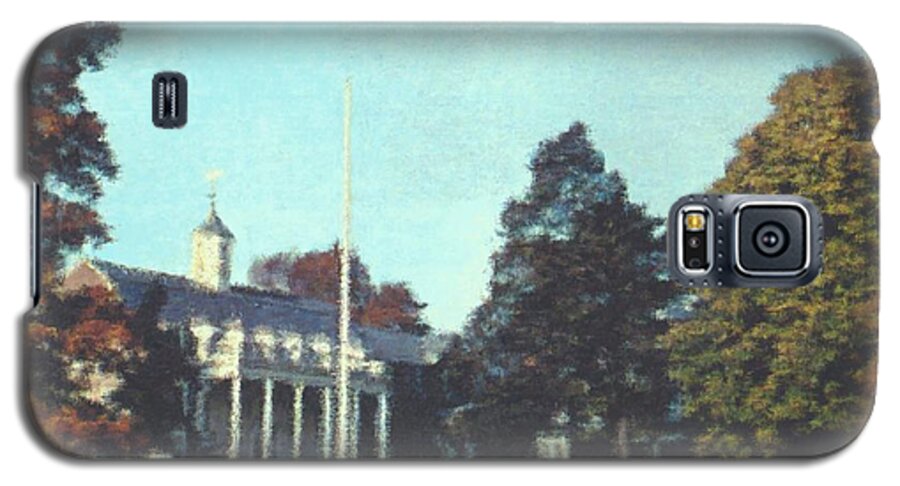 Northeastern Bible College Galaxy S5 Case featuring the painting Whittle Hall by Bruce Nutting