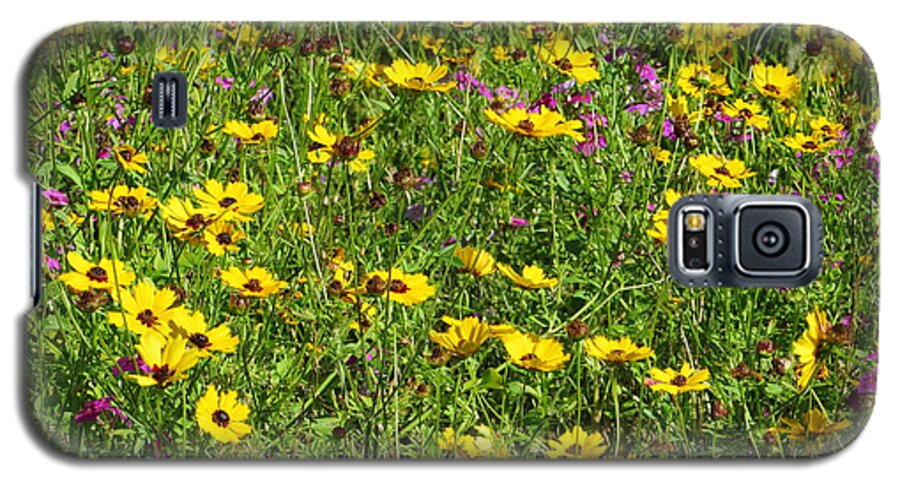 Wild Flowers Galaxy S5 Case featuring the photograph Wild Flowers by Tim Townsend