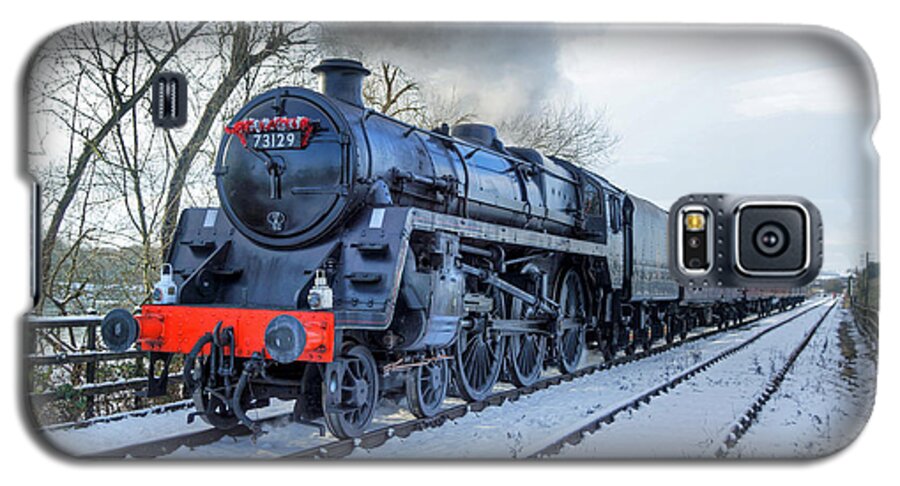 Steam Galaxy S5 Case featuring the photograph Winter Day at Butterley by David Birchall