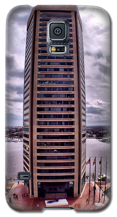 Baltimore Galaxy S5 Case featuring the photograph World Trade Center by Chris Montcalmo