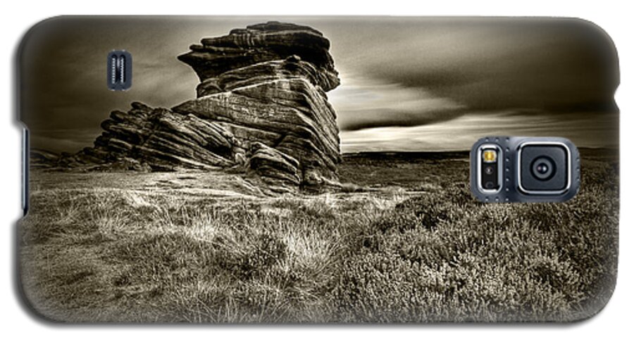 Rock Formations Galaxy S5 Case featuring the photograph Stone Guardian by B Cash