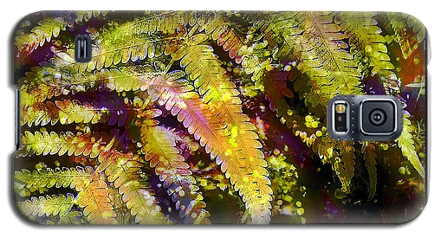 Fern Galaxy S5 Case featuring the photograph Fern in Dappled Light #1 by Judi Bagwell